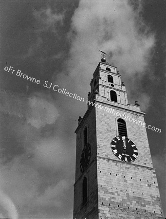 CLOSE UP OF SHANDON STEEPLE